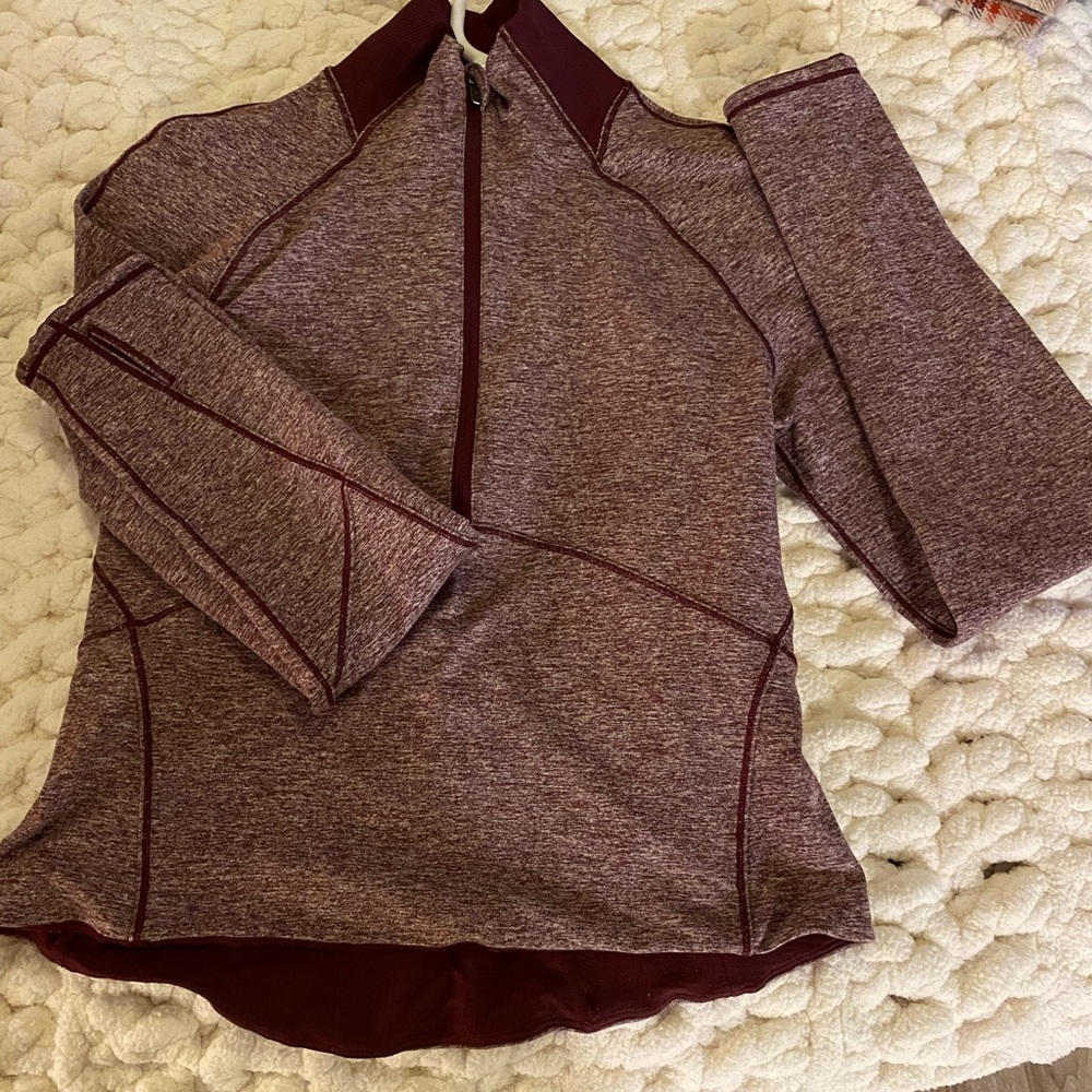 Purple Lululemon crop jacket
